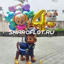 Шары на 4 года девочке на день рождения