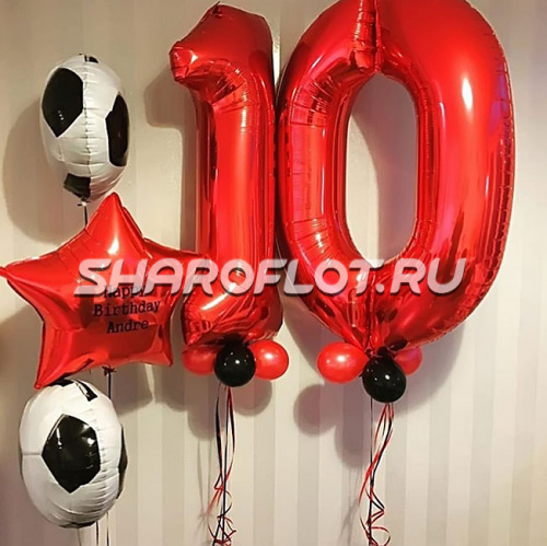 Шары на 10 лет №15