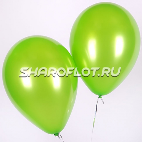 Шар Светло-зеленый перламутр 30см