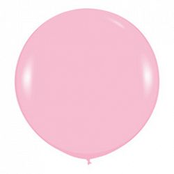 Большой шар Светло-розовый пастель 80см