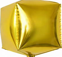 Шар Куб Золото 55см