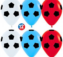 Шары Футбол Триколор 30см