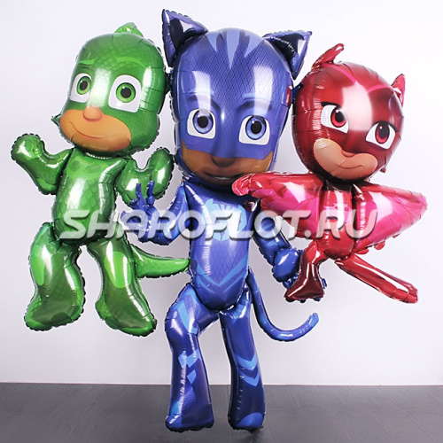 Ходячий шар Герои в масках 140см