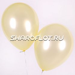Шар Светло-желтый перламутр 30см
