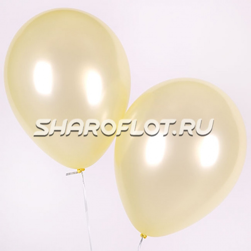 Шар Светло-желтый перламутр 30см Шар Светло-желтый перламутр 30см