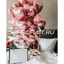 Связка шаров для любимой женщины