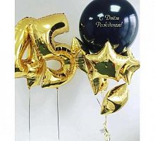 Композиция шаров с цифрой №089