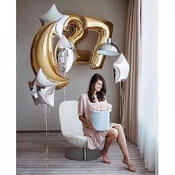 Композиция шаров с цифрой №059