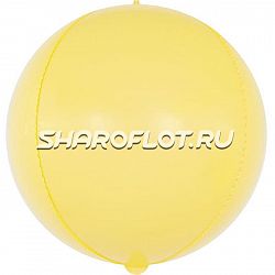 Шар Сфера Желтая Макарунс
