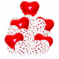 Букет шаров «Целую и люблю»