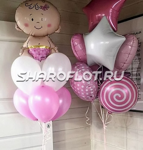 Букеты для девочки на выписку