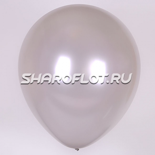 Большой серебрянный шар 70см