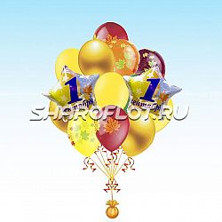 Букет шаров 1 Сентября
