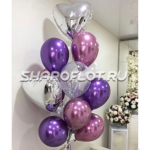 Фонтан из шаров №93