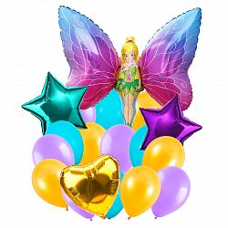 Букет шаров «Моя звездная Фея»