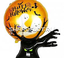 Фигурный шар «Дерево с привидениями» (99 см)