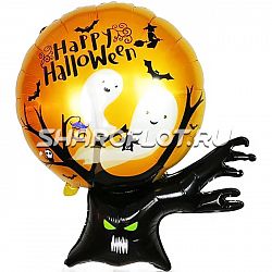 Фигурный шар «Дерево с привидениями» (99 см)