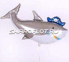 Акула-пират 70см