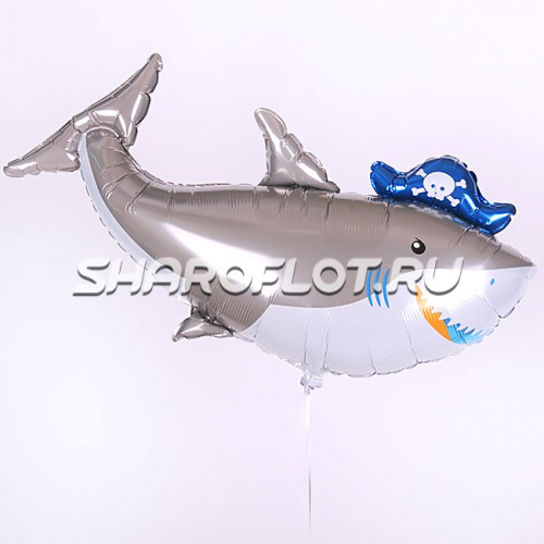 Акула-пират 70см