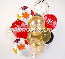 Букет шаров к 1 сентября