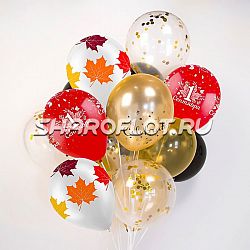 Букет шаров к 1 сентября