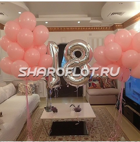 Шары на 18 лет №17 Шары на 18 лет №17