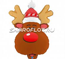 Шар Голова Оленя 80см