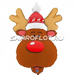 Шар Голова Оленя 80см