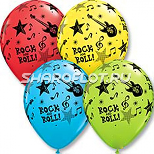 Шары Рок гитара, 30см