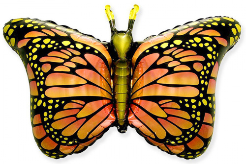 Шар Бабочка Монарх 90см