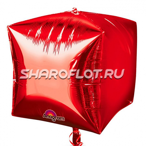 Шар Куб Красный 41см