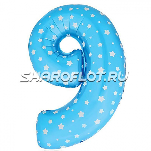 Шар Цифра 9 Малыш 85см Шар Цифра 9 Малыш 85см