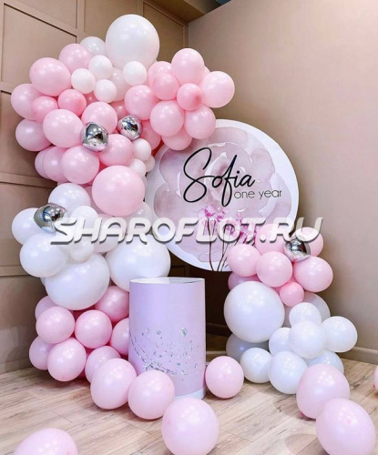 Фотозона Розовая нежность