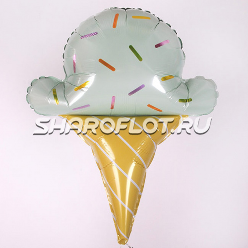 Шар Мороженное Рожок 50см
