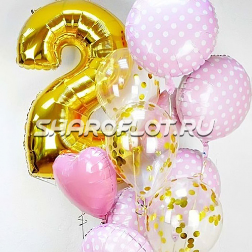 Шары на 2 года №04 Шары на 2 года №04