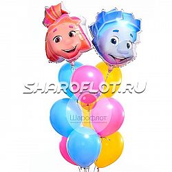 Фонтан «Яркие Фиксики»