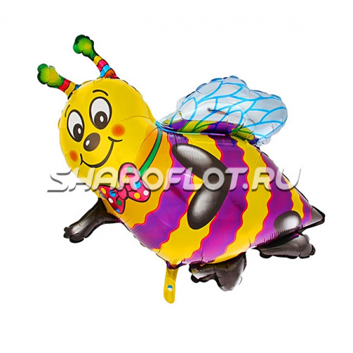 Шар Пчелка в бабочке 90см
