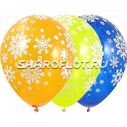 Шары Снежинки, 30см