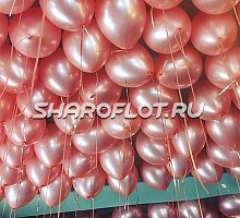 Шары Розовое золото 30см