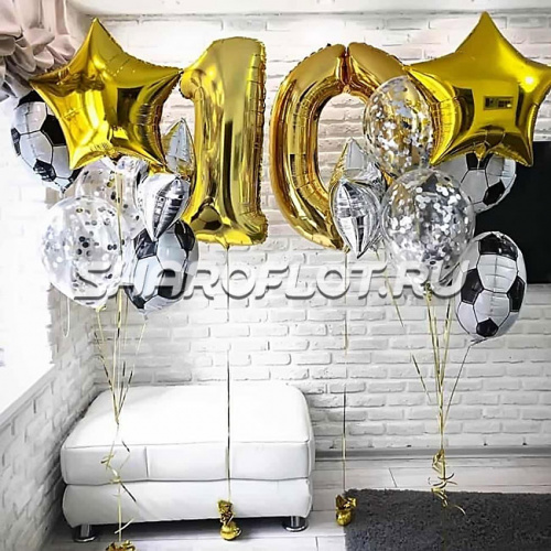 Шары на 10 лет №24 Шары на 10 лет №24