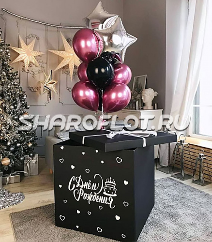 Черная коробка на День рождения Экстра Черная коробка на День рождения Экстра