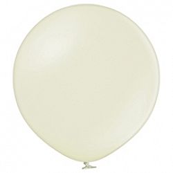 Большой шар Айвори металлик 80см