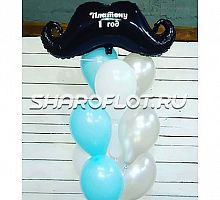 Фонтан шаров на годик