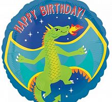 Шар Круг Дракон HB 40см