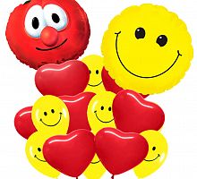 Букет шаров «Смех и помидоры»
