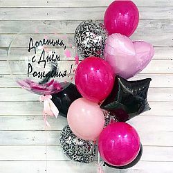 Композиция с большими шарами №20