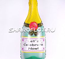 Шар Бутылка Шампанского 80см