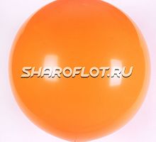 Большой шар Оранжевый пастель 80см