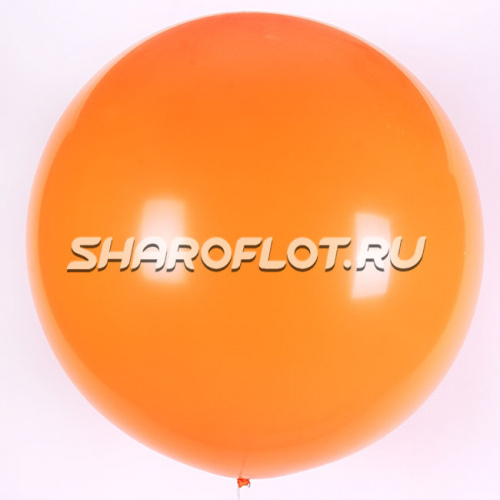 Большой шар Оранжевый пастель 80см