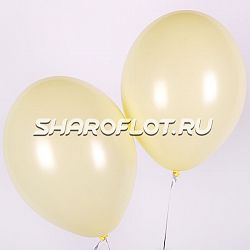 Шар Макарунс Желтый 30см